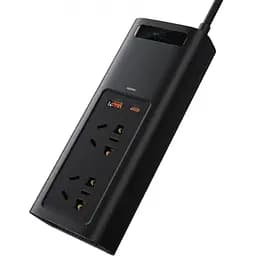 Автомобильный инвертор Baseus In Car Inverter 150W Black (220V CN/EU) (CRNBQ-A01)