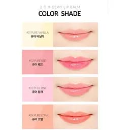 Бальзам для губ Beauty of Majesty BOM Dewy Lip Balm #03 Pure Pink 4.5 г - мініатюра 5