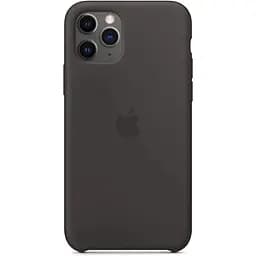 Оригінальний силіконовий чохол Apple Silicone Case для iPhone 11 Pro (5.8") Black (MWYN2ZM/A) - мініатюра 9
