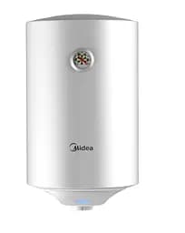 Водонагреватель Midea 50 л, 1500 Вт, сухой ТЭН, вертикальный, цилиндрический, белый (D50-15F6(D))