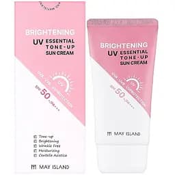 Выравнивающий крем солнцезащитный May Island Brightening Uv Essential Tone Up Spf50+/Pa+++ 70 мл