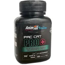 Витамины AnimAll VetLine PAC CAT PRO для кошек и котят 0,5 г × 100 табл