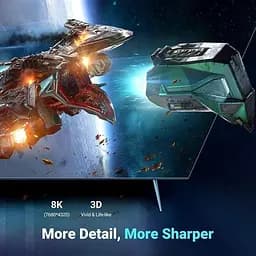 Кабель HDMI 8K Ultra HD UGREEN HD155 HDMI 2.1 HDR+ 3D 8K 60Hz (4K - 240Hz, 2k -144hz 165hz) VRR eARC DTS Dolby 48 Gbps для ПК TV - мініатюра 2