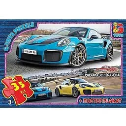 Детский пазл G-Toys Dream Garage Гараж Мечты постер 35 элементов (FW755)