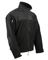 Флісова кофта Kombat UK Defender Tactical Fleece M Чорна (1000-kb-dtf-blk-m) - мініатюра 2
