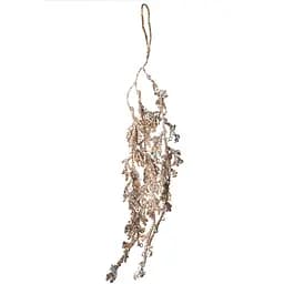 Гілочка декоративна Yes! Fun Морозні бурульки 38 см сіра (974749)