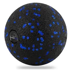 Масажний м'яч PowerPlay PP-4351 Epp Massage Ball (d10) Чорно/Синій (PP-4351_Blue_d10) - мініатюра 2