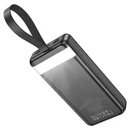 Портативний ЗП Power Bank Hoco J123B Element 22.5W+PD20W 30000 mAh Black - мініатюра 2