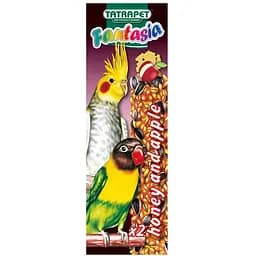 Колосок TatraPet Fantasia для середніх папуг яблуко/мед 18-19 см 90 г 2 шт.