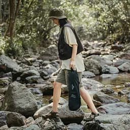 Стілець складаний ультралегкий Naturehike Stellaluna L04 CNK2450JJ015 сірий - мініатюра 12