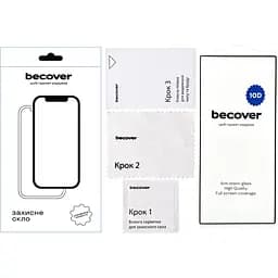 Захисне скло BeCover для Samsung Galaxy S24 Ultra SM-S928 10D Black (711362) - мініатюра 2