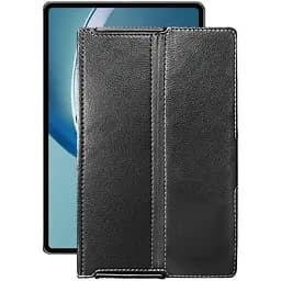Чохол StatusCASE з екошкіри для планшету Huawei MatePad Pro 12.6 Чорний глянець