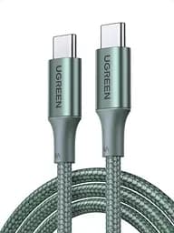Кабель зарядный UGREEN USB C to USB C Charger Cable 100W кабель для быстрой зарядки 2 м Green (90794)