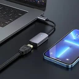 Конвертер HOCO UA20 Presage Type-C на HDMI/Адаптер-перехідник - мініатюра 2