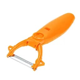 Ніж економка овочечистка для тонкого чищення овочів та фруктів Принцеса кухні , Zauberg Помаранчевий 87814