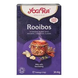 Чай Yogi Tea Rooibos з прянощами органічний, 17 пакетиків