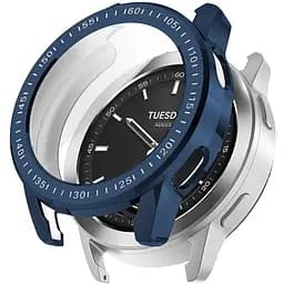 Захисний чохол Tamister для смартгодинника Xiaomi Mi Watch Color 2 з плівкою синій