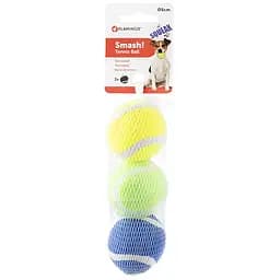 Flamingo Smash Tennis Ball фламинго смэш теннисный мяч 5см с пищалкой игрушка для собак набор 3шт