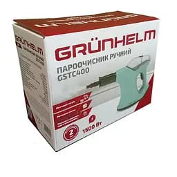 Пароочисник ручний Grunhelm GSTC400 бойлер 400 мл 9 аксесуарів (142746) - мініатюра 5