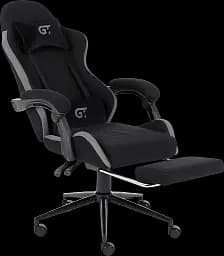 Геймерське крісло GT Racer чорне із сірим (X-2324 Fabric Black/Gray) - мініатюра 5