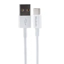 Мережевий зарядний пристрій McDodo Dual USB Charger ( EU Plug ) + Type-C Cable 1m Travel Set CH-6721 Білий - мініатюра 3