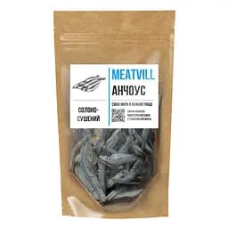Анчоус Meatvill солоно-сушений крафт 50 г