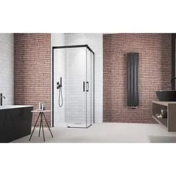 Душові двері Radaway Idea Black KDD 90x200,5 скло прозоре, ліва (387060-54-01L) - мініатюра 5