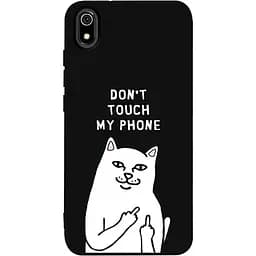 Чехол-накладка Toto Matt TPU 2 mm Print Case Xiaomi Redmi 7A #58 Cat Dontouch Black