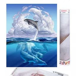 Набір алмазної мозаїки (вишивки) Cornix Art 40 x 30 см AY77