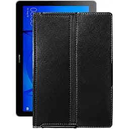 Чохол StatusCASE з екошкіри для планшету Huawei MediaPad T3 10 Чорний матовий