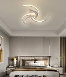 Люстра світлодіодна акрилова Sirius LCD3002 WT біла