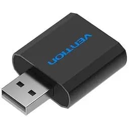 Зовнішня звукова карта Vention USB External Sound Card (VAB-S17-B) адаптер