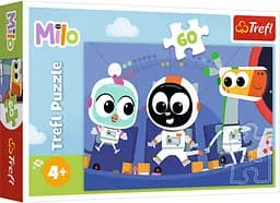 Набір Пазли - (60 елм.) - "Знайомство з Майло"/"Milo"/Trefl