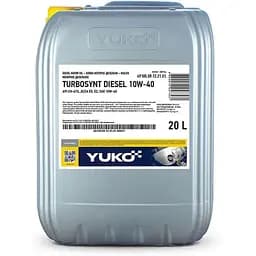 Автомобільна моторна олива Yuko TURBOSYNT DIESEL 10W-40 20л (4820070247367)