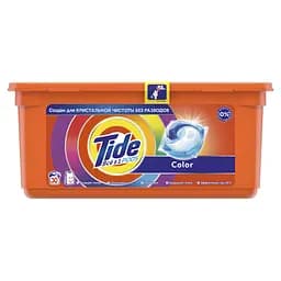 Капсулы для стирки Tide Все-в-1 Color, для цветных тканей, 30 шт.