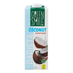 Напій рисово-кокосовий Green Smile Barista 3% ультрапастеризований збагачений кальцієм 1 л