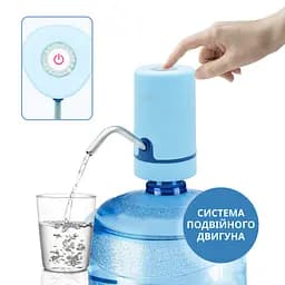 Електрична помпа для води ViO E20 з подвійним мотором, блакитна - мініатюра 3