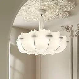 Люстра с белым абажуром Ø 80 см | Line F | Ст. PLP03-800