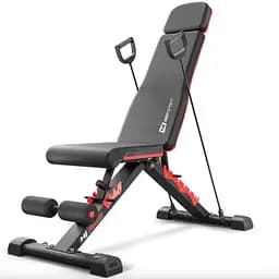 Набір Elitum Titan гантелі 2х31кг з лавою Hop-Sport HS-2080 HB - мініатюра 2