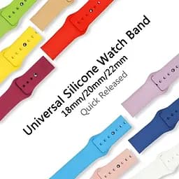 Силіконовий ремінець BeCover для Huawei Watch GT 2 42 mm Lime (706243) - мініатюра 5