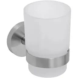 Склянка з тримачем Bemeta Neo нержавіюча сталь 104110015 білий