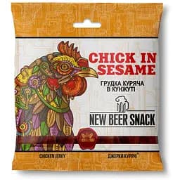 Грудка куряча New Beer Snack Chick in Sesame в кунжуті 50 г (703999)