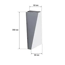 Настінний світильник MJ-Light A807 3000K WH - мініатюра 5