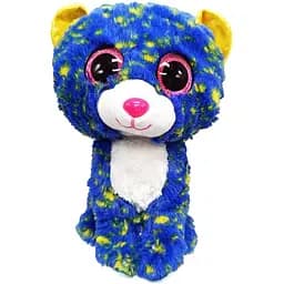 Дитяча м'яка іграшка Bambi Котик 23 см (PL0662 Cat-Blue)