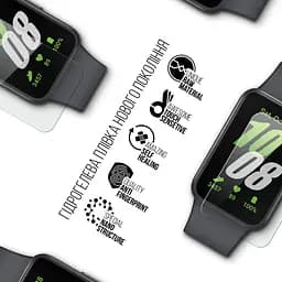 Гідрогелева плівка на годинники ArmorStandart Samsung Galaxy Watch Fit 3 захисна плівка для смарт годинників прозора (ARM74576) - мініатюра 2