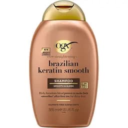 Шампунь OGX Brazilian Keratin Smooth розгладжувальний, для зміцнення волосся 385 мл