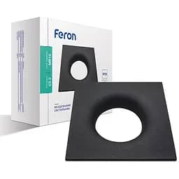 Светильник точечный Feron DL8330 MR16 G5.3 квадратный черный (01816)