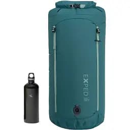 Гермомішок Exped Drybag Versa Telecompression 36 синій - мініатюра 2
