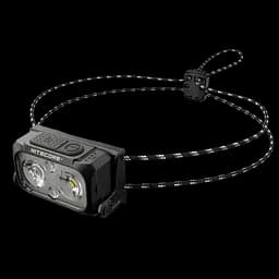 Налобный легкий фонарик Nitecore NU25 UL New с белым и красным светом (Черный)