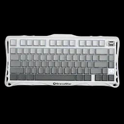Клавіатура Gravastar Mercury K1 Gradient White